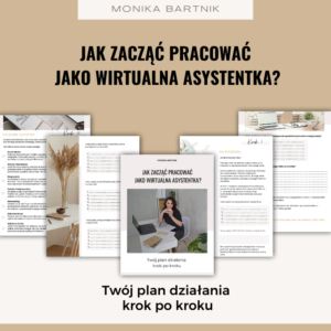 E-BOOK: Jak zacząć pracować jako wirtualna asystentka?